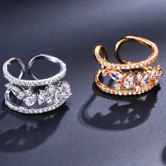 LYRA ♡ AAA Cubic Zirconia Ring GIFT - Picture 3 of 11